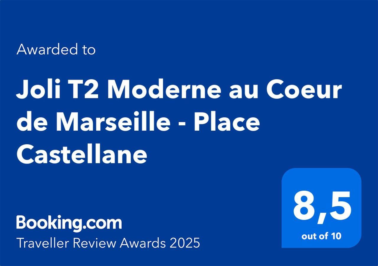 Joli T2 Moderne au Coeur de Marseille - Place Castellane Extérieur photo